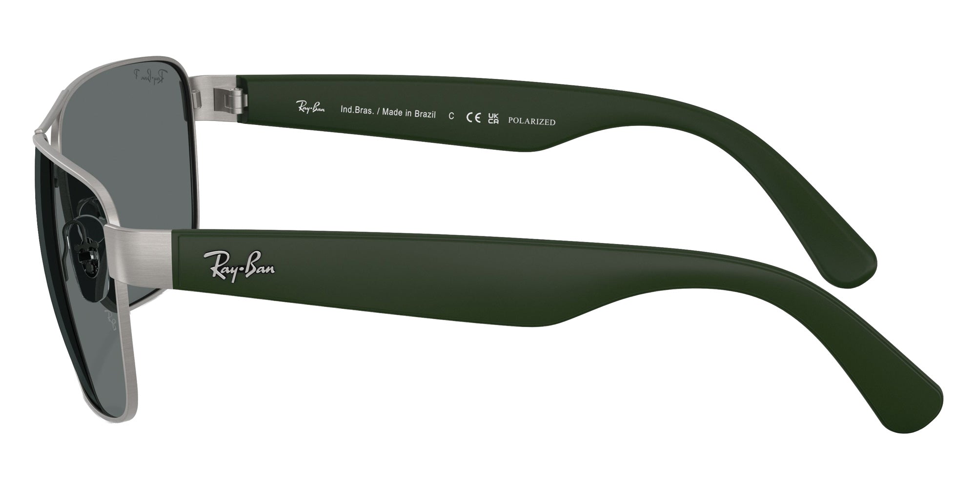 Ray-Ban RB3745L 041/81 63 - Brushed Gunmetal / Dark Gray Polarized #id:rb3745l04181_s:104110