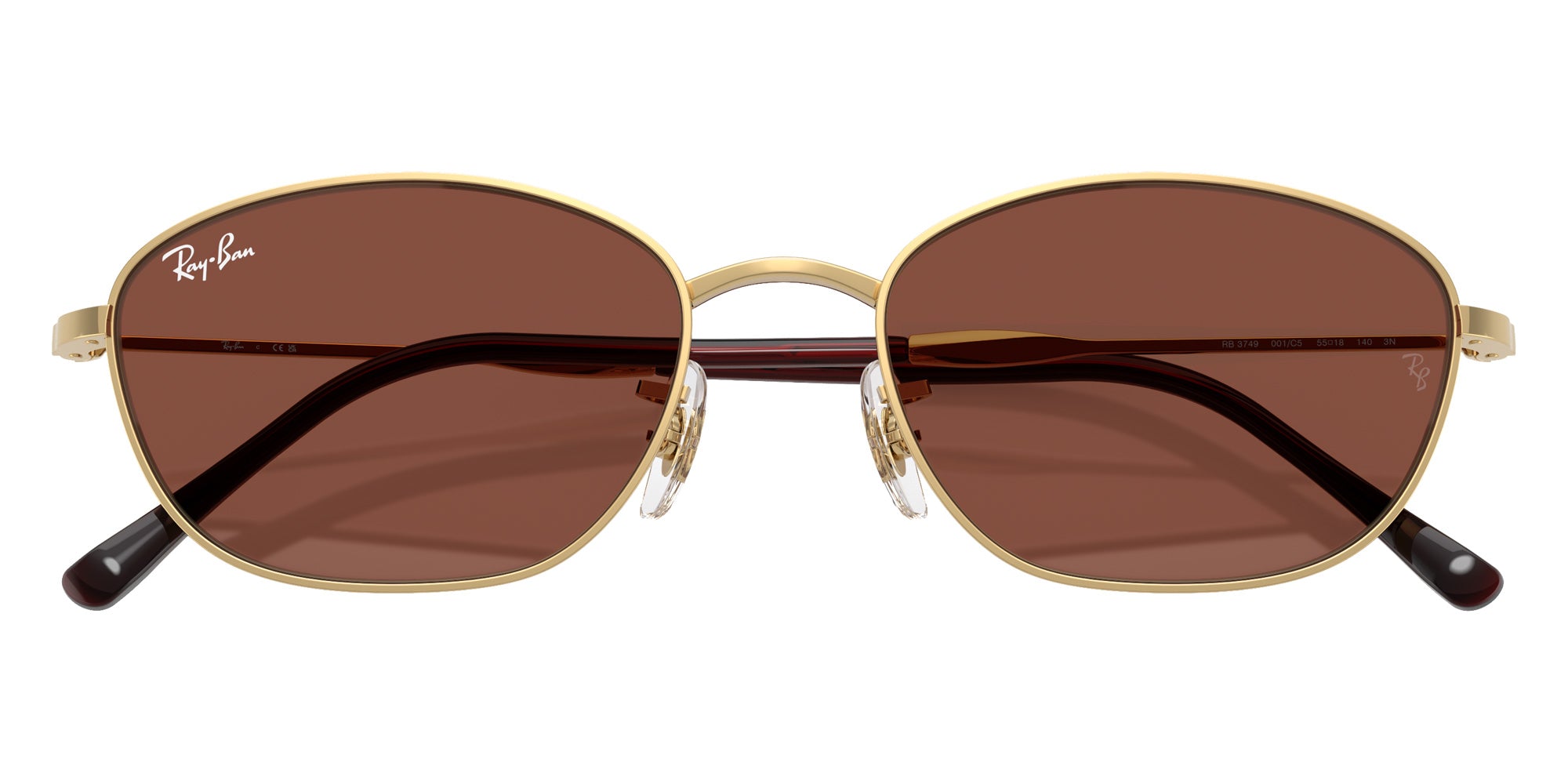 Ray-Ban RB3749 001/C5 55 - Arista Gold / Red #id:rb3749001c5_s:104125