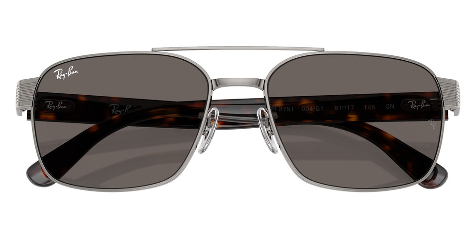 Ray-Ban RB3751 004/B1 58 - Gunmetal / Dark Gray #id:rb3751004b1_s:100125