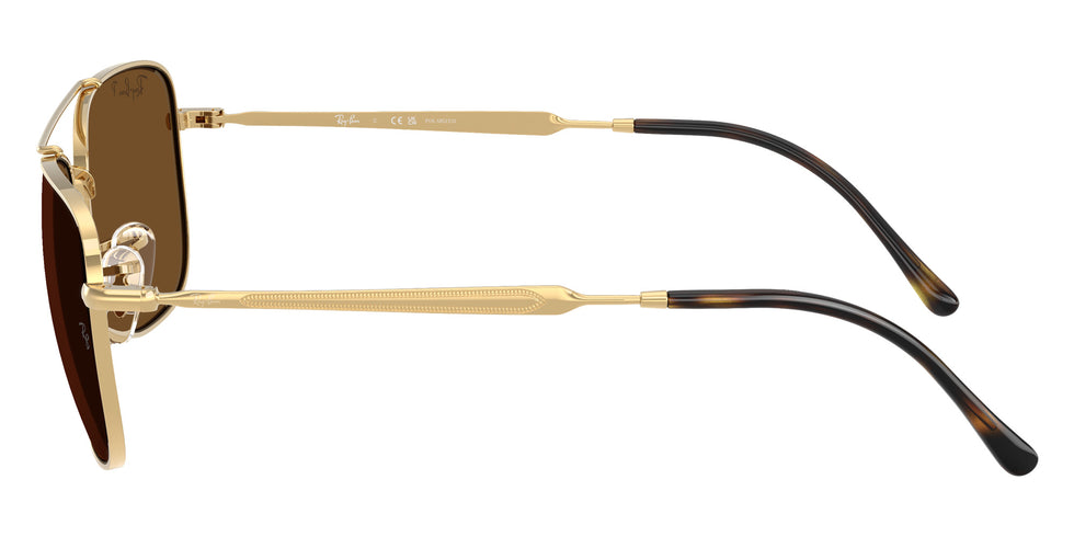 Ray-Ban RB3755 001/57 59 - Arista Gold / Polarized Brown #id:rb375500157_s:100110