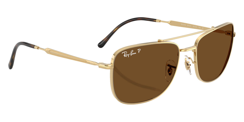 Ray-Ban RB3755 001/57 59 - Arista Gold / Polarized Brown #id:rb375500157_s:100120