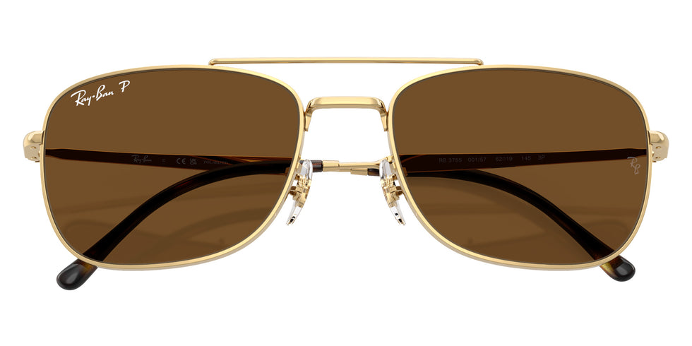 Ray-Ban RB3755 001/57 59 - Arista Gold / Polarized Brown #id:rb375500157_s:100125