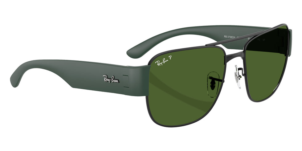Ray-Ban RB3756CH Chromance 9269P1 56 - Black / Polarized Dark Green #id:rb3756ch9269p1_s:106120