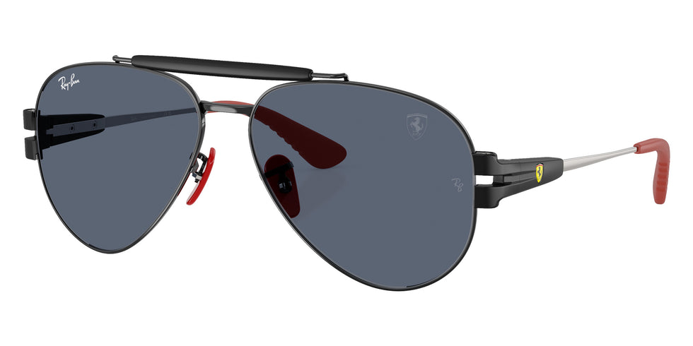 Ray-Ban RB3762M Scuderia Ferrari F00987 58 - Black / Dark Gray #id:rb3762mf00987_s:100105