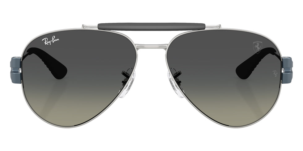 Ray-Ban RB3762M Scuderia Ferrari F12311 58 - Silver / Gray Gradient #id:rb3762mf12311_s:104100