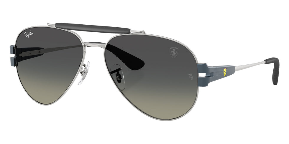 Ray-Ban RB3762M Scuderia Ferrari F12311 58 - Silver / Gray Gradient #id:rb3762mf12311_s:104105