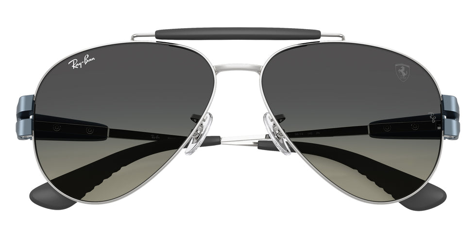 Ray-Ban RB3762M Scuderia Ferrari F12311 58 - Silver / Gray Gradient #id:rb3762mf12311_s:104125