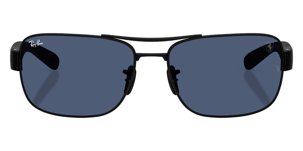Ray-Ban RB3763M Scuderia Ferrari F11980 64 - Matte Black / Dark Blue #id:rb3763mf11980_s:104100