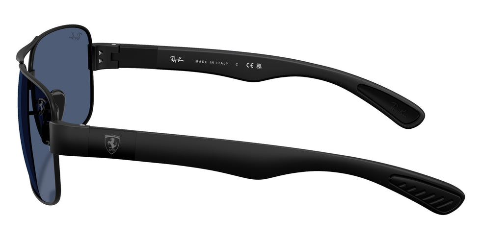 Ray-Ban RB3763M Scuderia Ferrari F11980 64 - Matte Black / Dark Blue #id:rb3763mf11980_s:104110