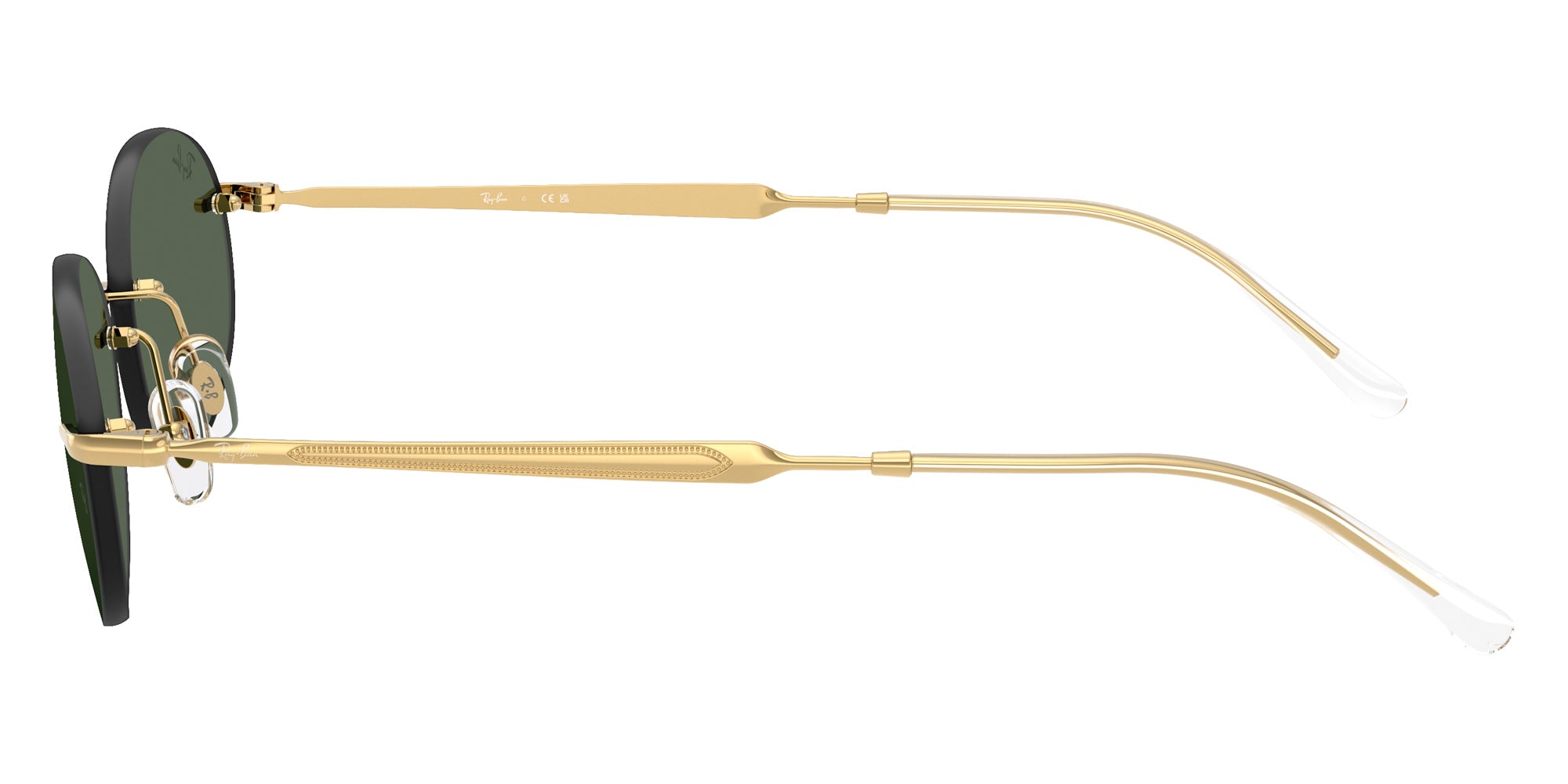 Ray-Ban RB3767 001/71 54 - Arista Gold / Dark Green #id:rb376700171_s:104110