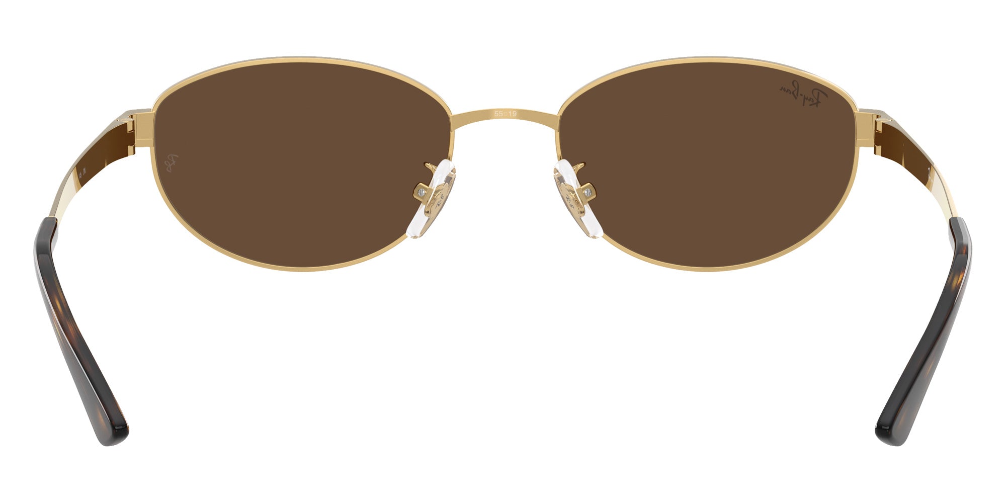 Ray-Ban RB3774D 001/73 55 - Arista Gold / Dark Brown #id:rb3774d00173_s:100115