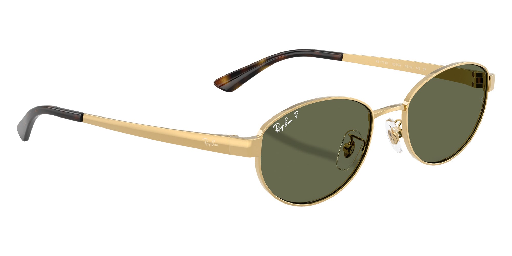 Ray-Ban RB3774D 001/9A 55 - Arista Gold / Dark Green Polarized #id:rb3774d0019a_s:104120