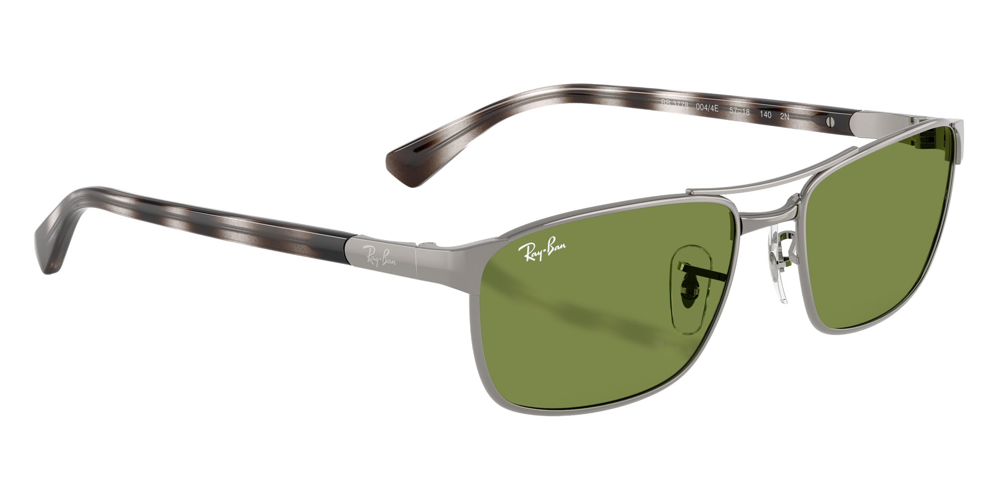 Ray-Ban RB3778 004/4E 57 - Gunmetal #id:rb37780044e_s:116120