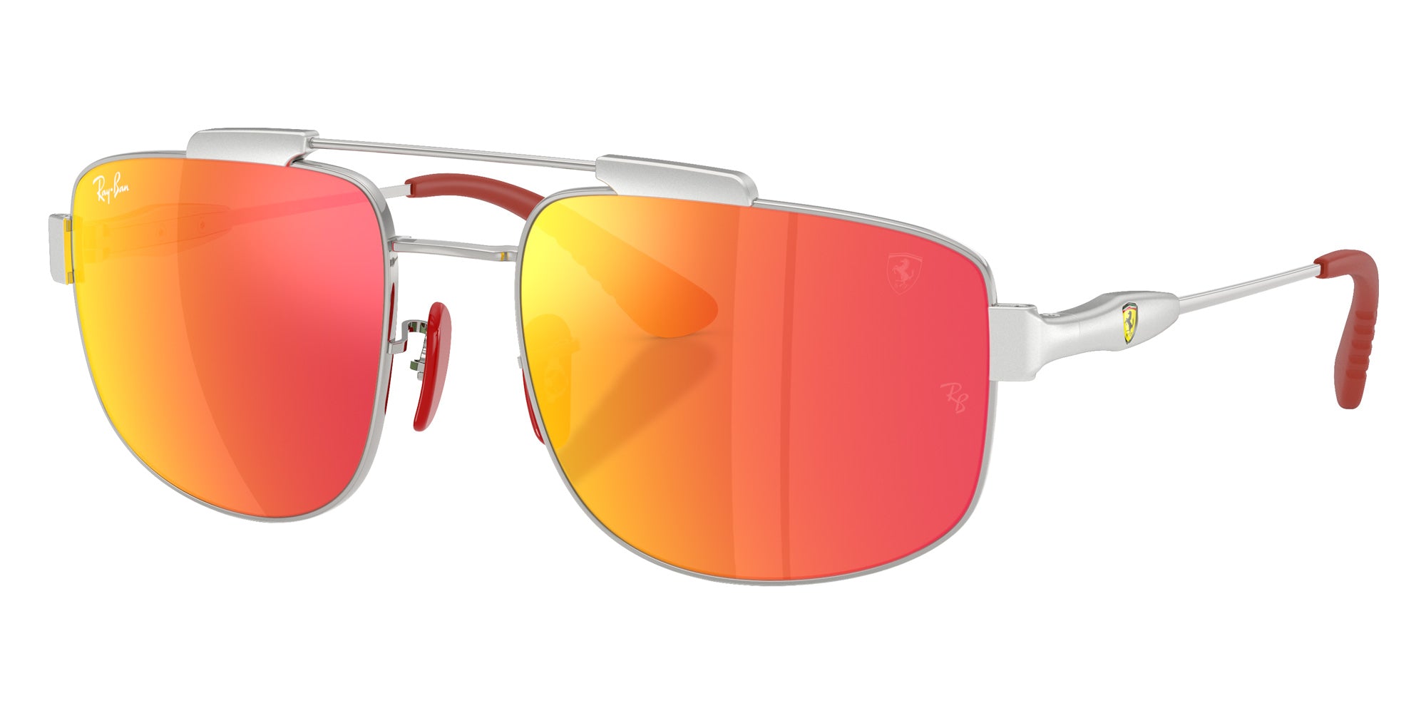 Ray-Ban RB3789M Scuderia Ferrari Collection F0071D 58 - Silver #id:rb3789mf0071d_s:100105