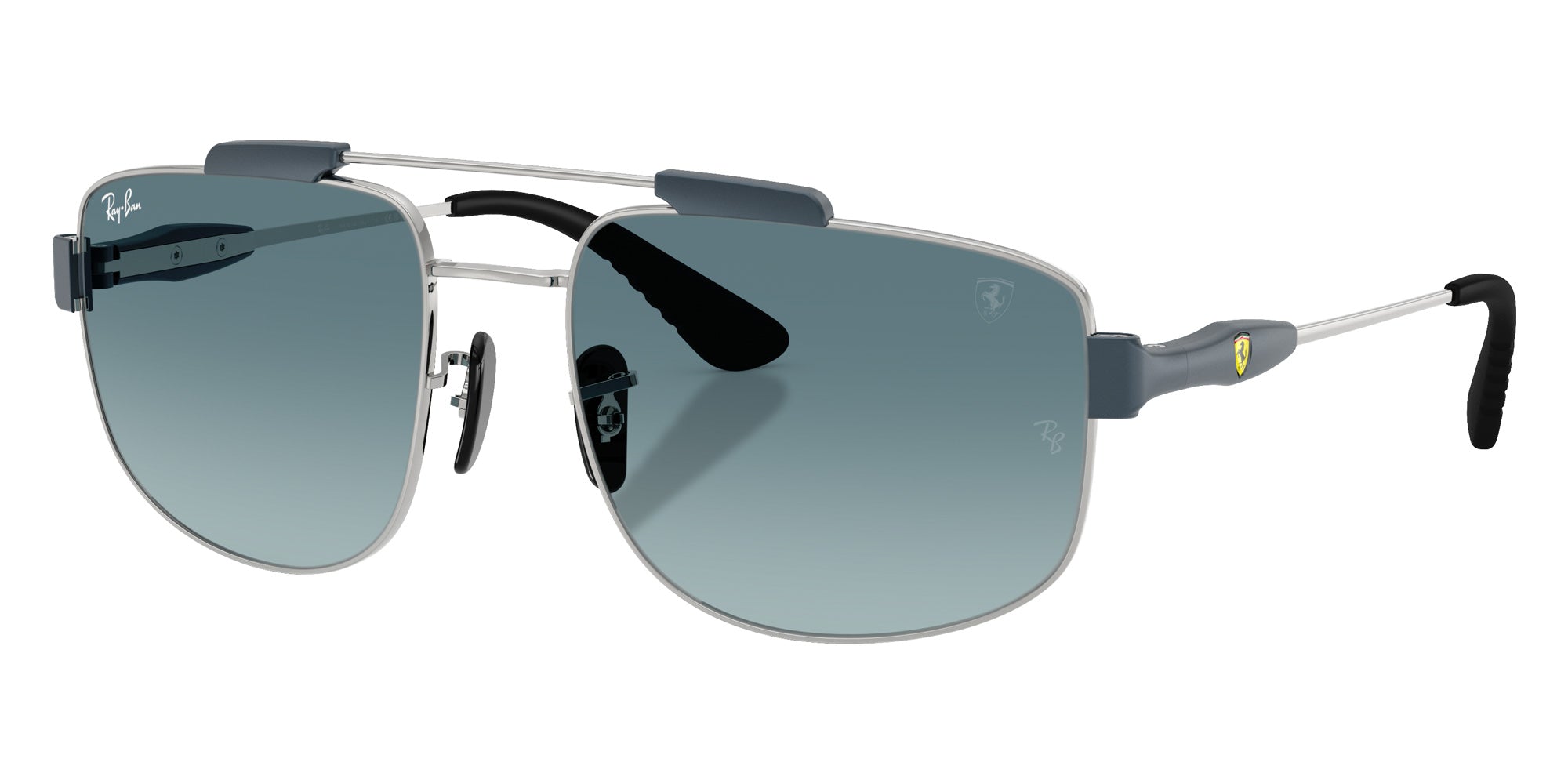 Ray-Ban RB3789M Scuderia Ferrari Collection F1383M 58 - Silver #id:rb3789mf1383m_s:106105