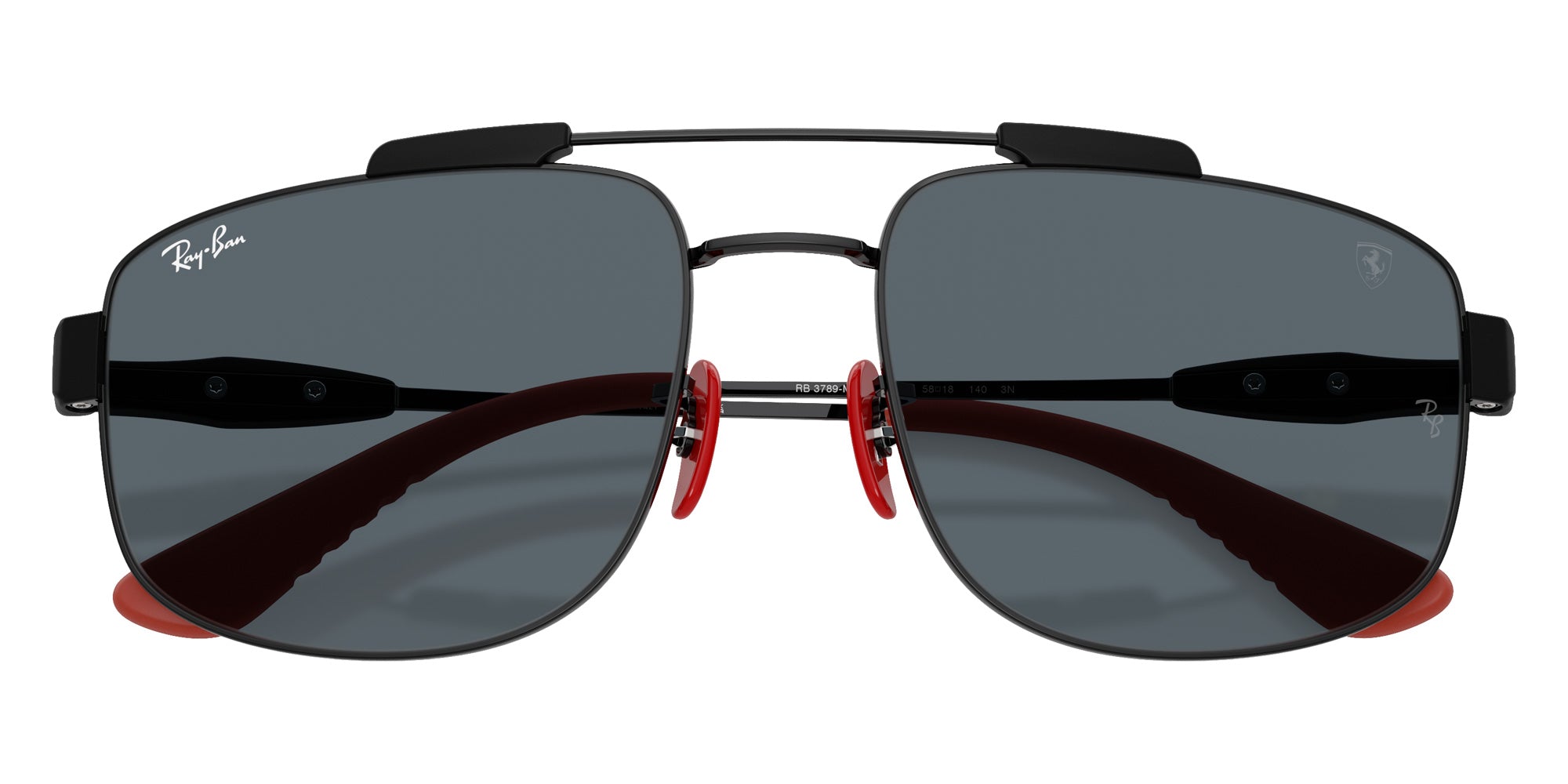 Ray-Ban RB3789M Scuderia Ferrari Collection F139R5 58 - Black #id:rb3789mf139r5_s:108125