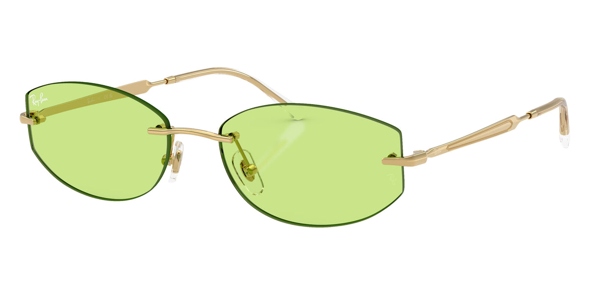 Ray-Ban RB3792 001/2 55 - Arista / Light Green #id:rb37920012_s:104105