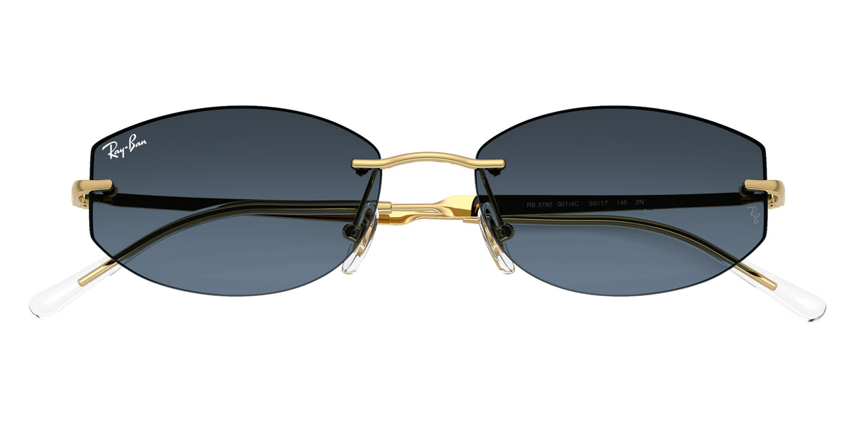 Ray-Ban RB3792 001/4C 55 - Arista / Dark Blue Gradient Dark Gray #id:rb37920014c_s:106125