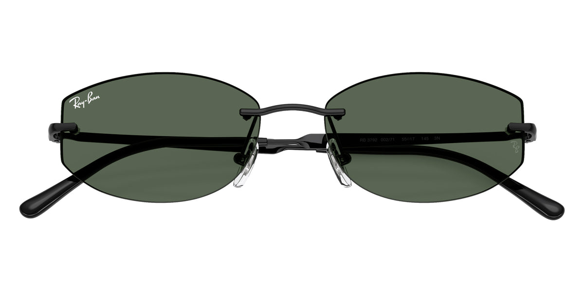 Ray-Ban RB3792 002/71 55 - Black / Dark Green #id:rb379200271_s:112125
