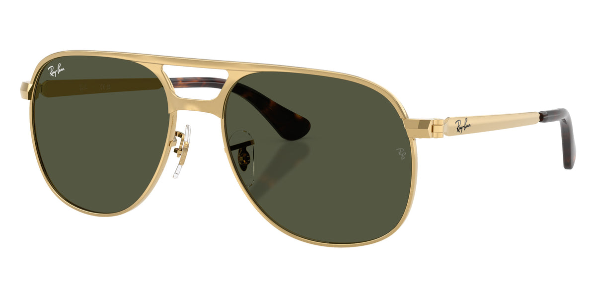 Ray-Ban RB3793 Bill Max 001/31 56 - Arista / Green #id:rb379300131_s:100105