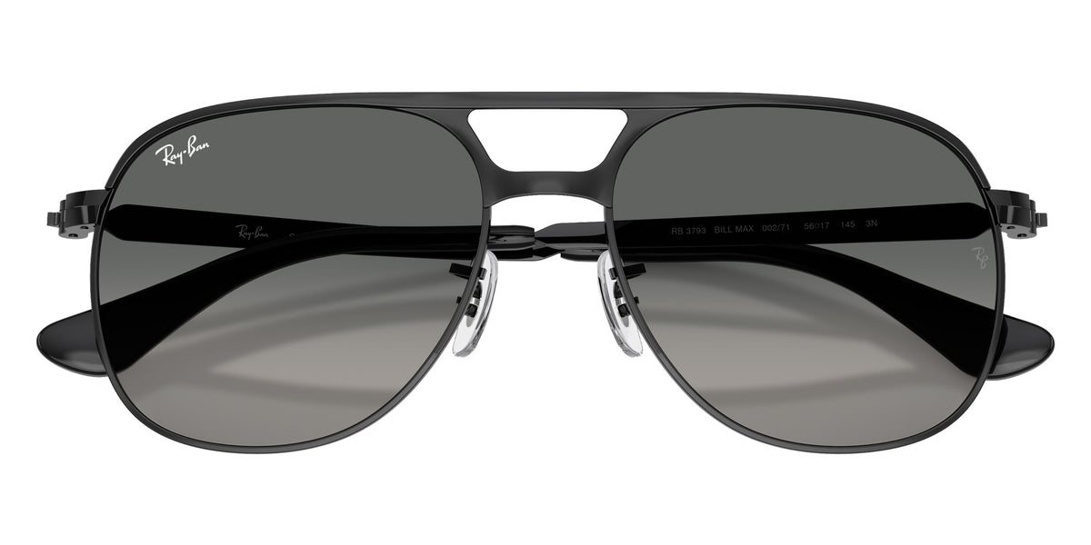 Ray-Ban RB3793 Bill Max 002/71 56 - Black / Light Gray Gradient Dark Gray #id:rb379300271_s:116125