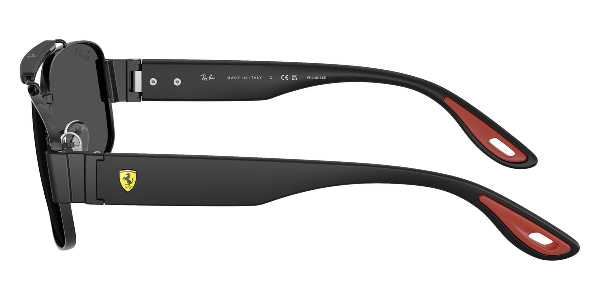 Ray-Ban RB3797M Scuderia Ferrari Collection F002K8 58 - Matte Black / Dark Gray Contrast Polarized+ #id:rb3797mf002k8_s:100110