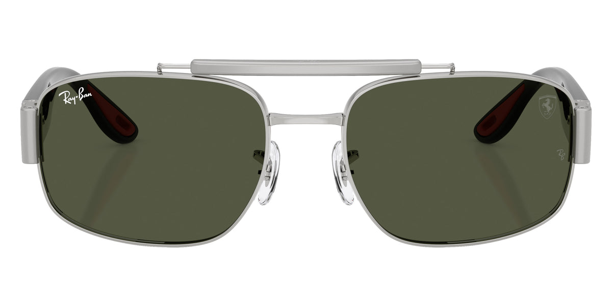 Ray-Ban RB3797M Scuderia Ferrari Collection F03131 58 - Silver / Green #id:rb3797mf03131_s:102100