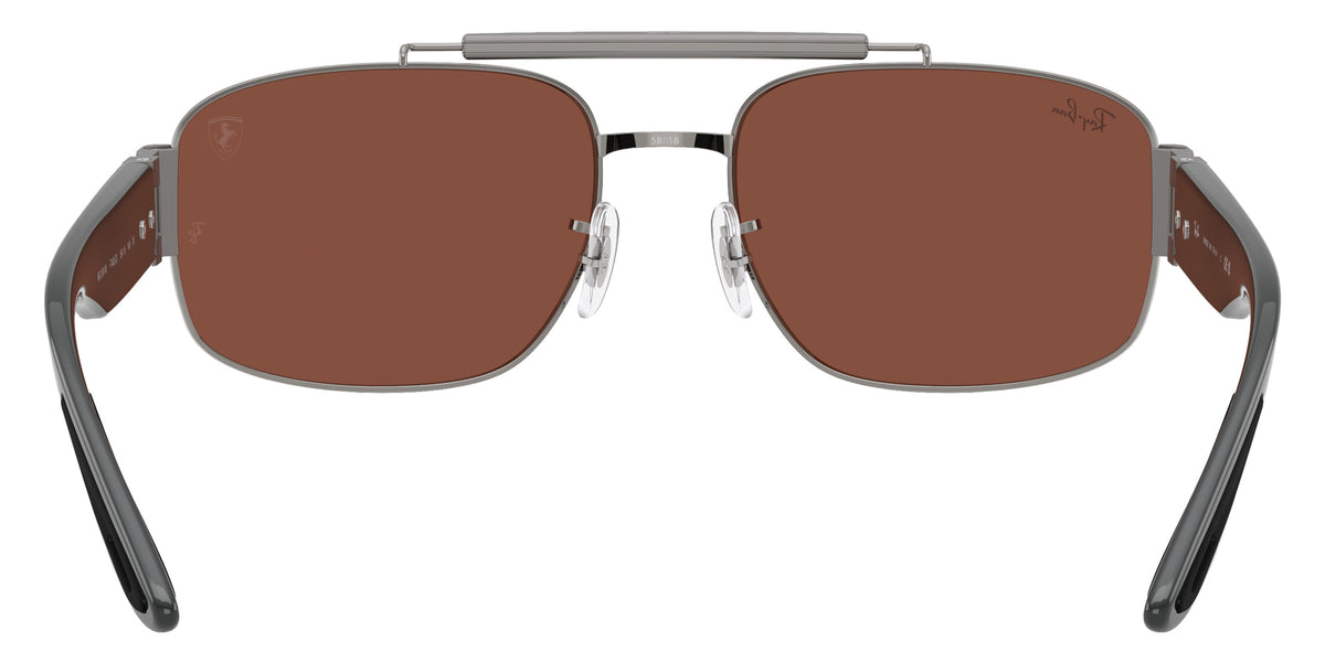 Ray-Ban RB3797M Scuderia Ferrari Collection F142C5 58 - Gunmetal / Red #id:rb3797mf142c5_s:108115