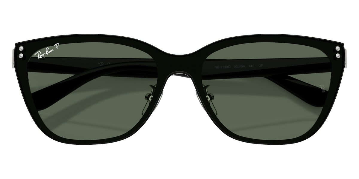 Ray-Ban RB3798D 003/9A 145 - Silver / Polarized Green #id:rb3798d0039a_s:102125