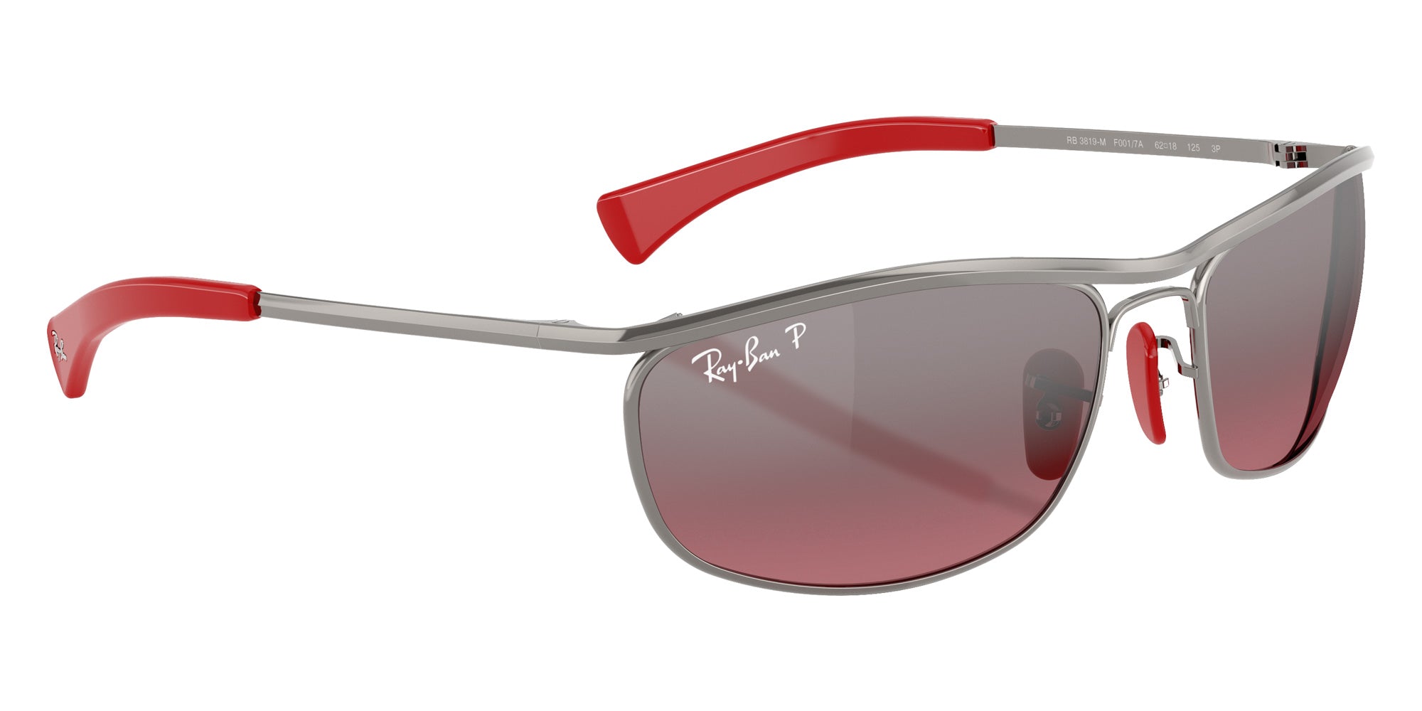 Ray-Ban RB3819M Scuderia Ferrari Collection F0017A 62 - Gunmetal #id:rb3819mf0017a_s:100120