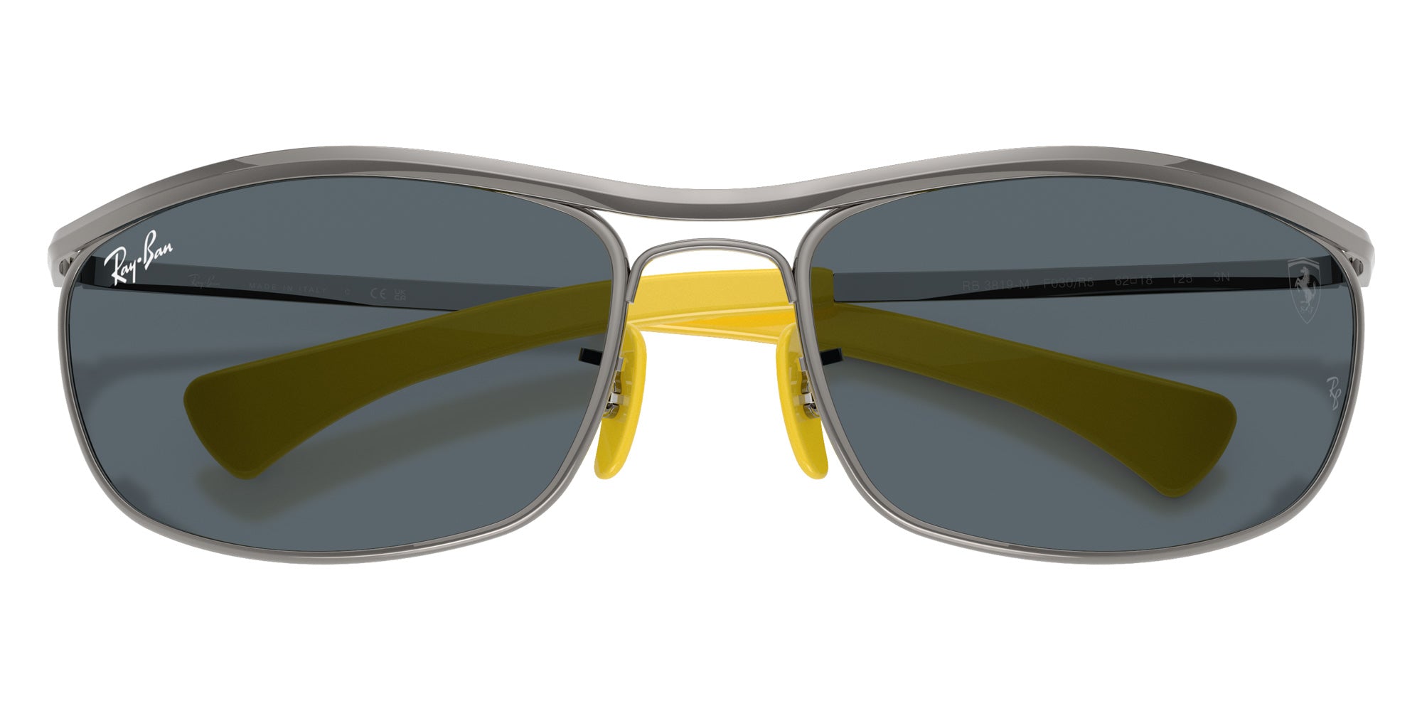 Ray-Ban RB3819M Scuderia Ferrari Collection F030R5 62 - Gunmetal #id:rb3819mf030r5_s:106125