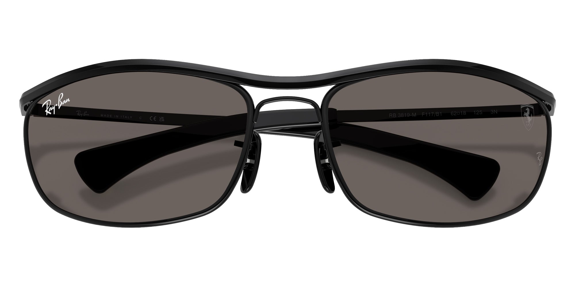 Ray-Ban RB3819M Scuderia Ferrari Collection F117B1 62 - Black #id:rb3819mf117b1_s:108125
