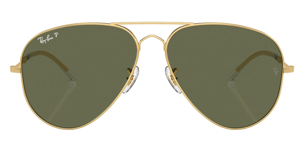 Ray-Ban RB3825 Old Aviator 001/58 58 - Arista Gold / Green Polarized #id:rb382500158_s:100100