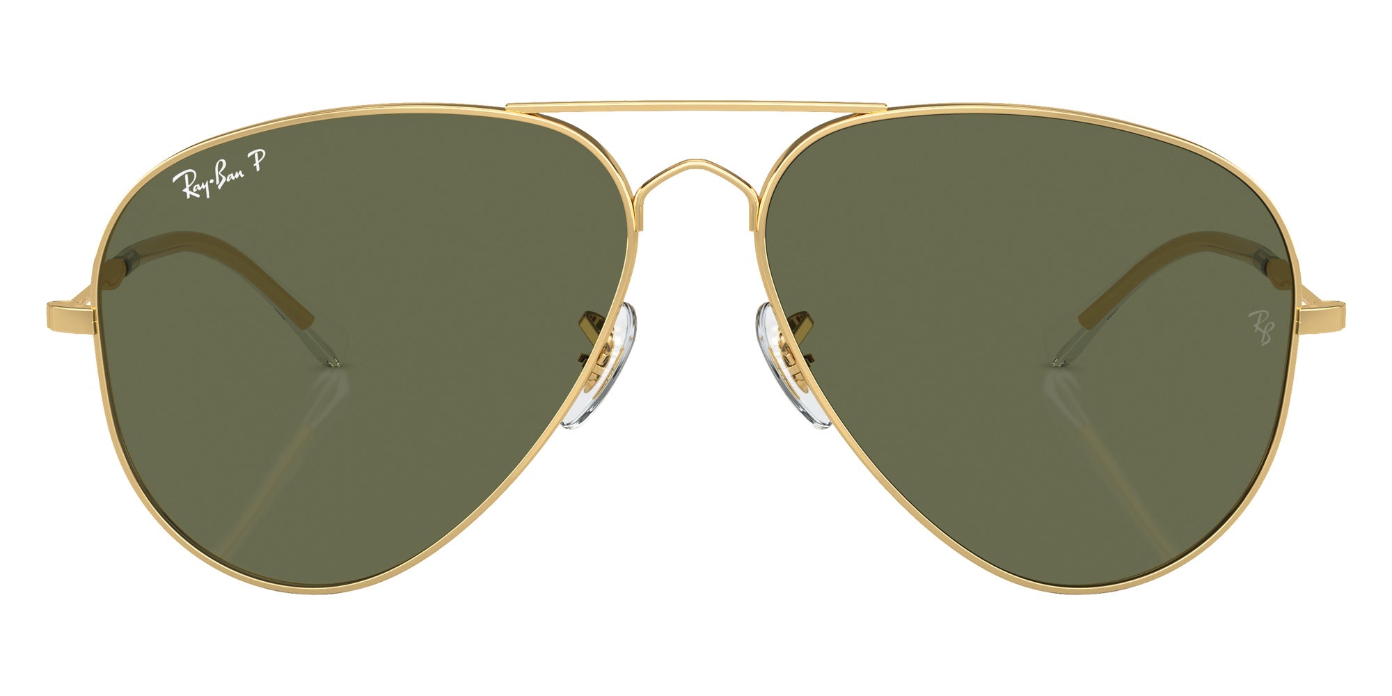 Ray-Ban RB3825 Old Aviator 001/58 58 - Arista Gold / Green Polarized #id:rb382500158_s:100100
