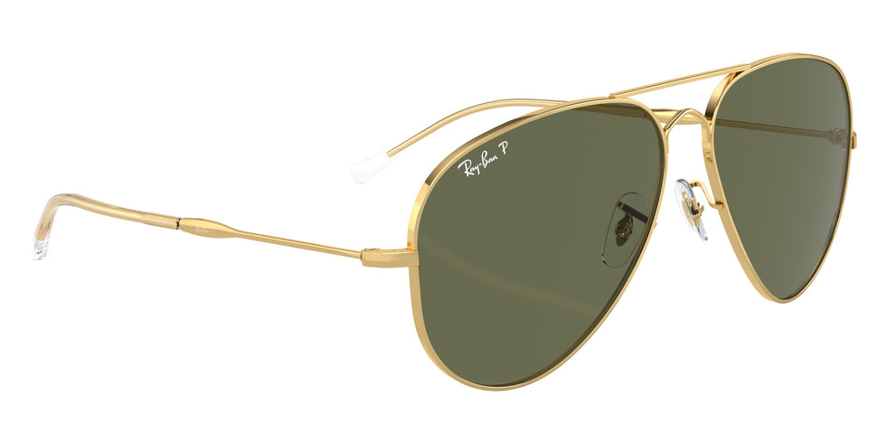 Ray-Ban RB3825 Old Aviator 001/58 58 - Arista Gold / Green Polarized #id:rb382500158_s:100120