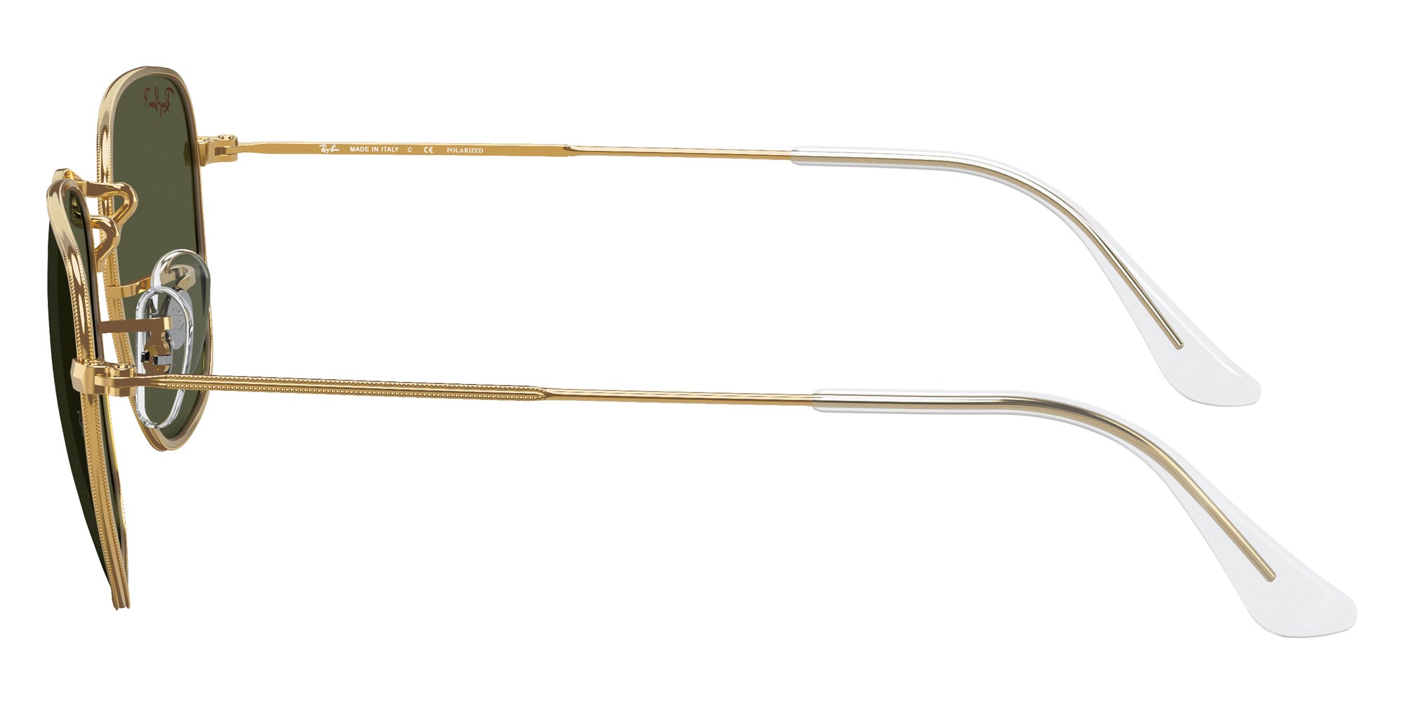 Ray-Ban RB3857 Frank 919658 54 - Gold / G-15 Green Polarized #id:rb3857919658_s:102110