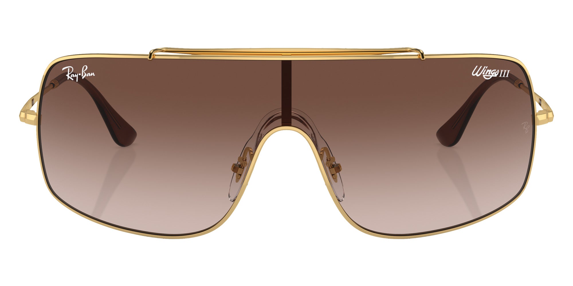 Ray-Ban RB3897 Wings III 001/13 136 - Arista Gold / Brown #id:rb389700113_s:100100