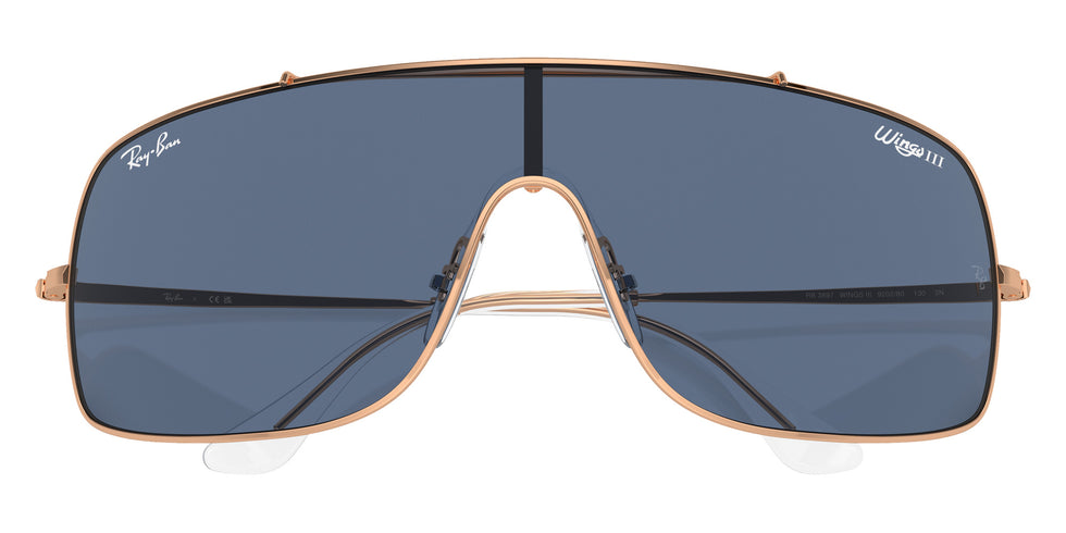 Ray-Ban RB3897 Wings III 920280 136 - Rose Gold / Dark Blue #id:rb3897920280_s:102125