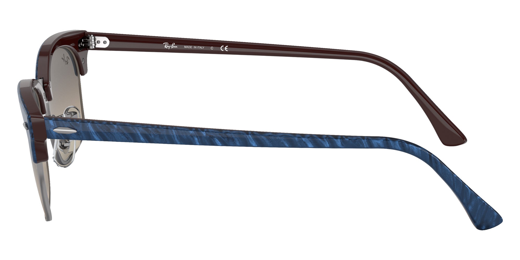 Ray-Ban RB3916F Clubmaster Square 131032 55 - Blue / Light Gray Gradient #id:rb3916f131032_s:100110