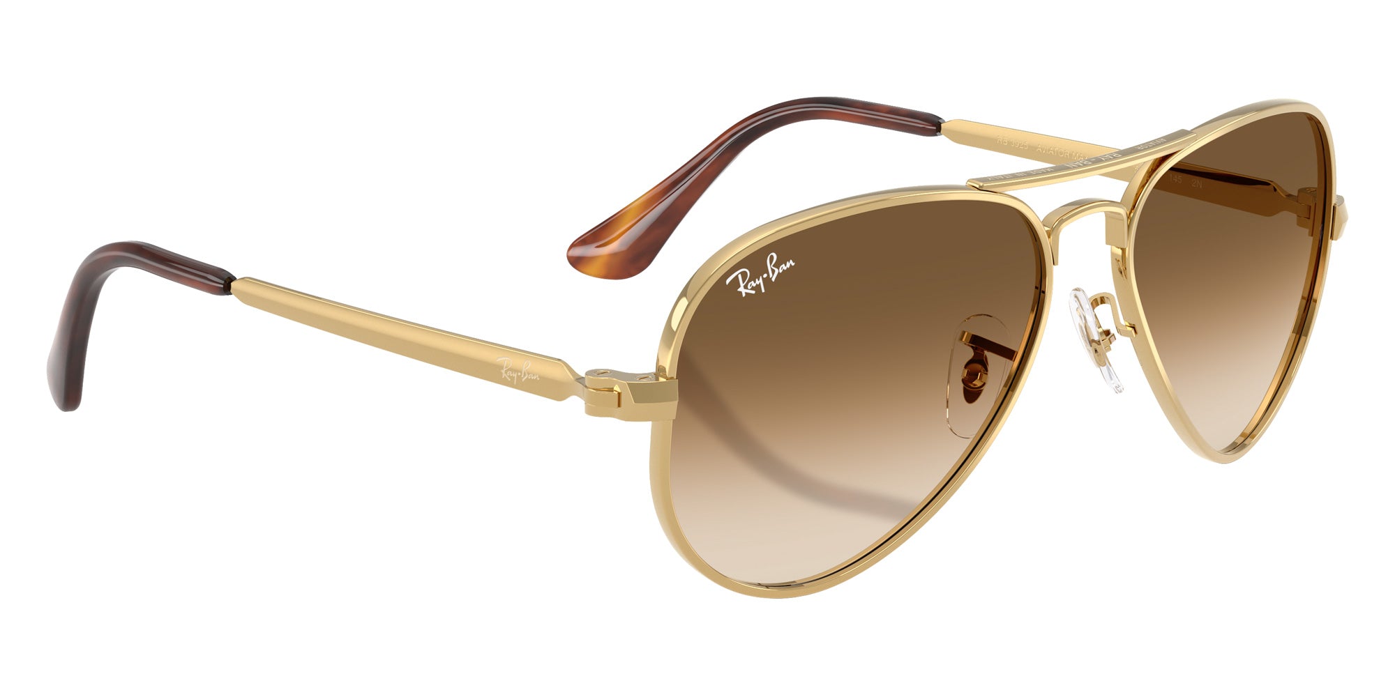 Ray-Ban RB3925 Aviator Max 001/51 58 - Arista Gold / Clear Gradient Brown #id:rb392500151_s:102120