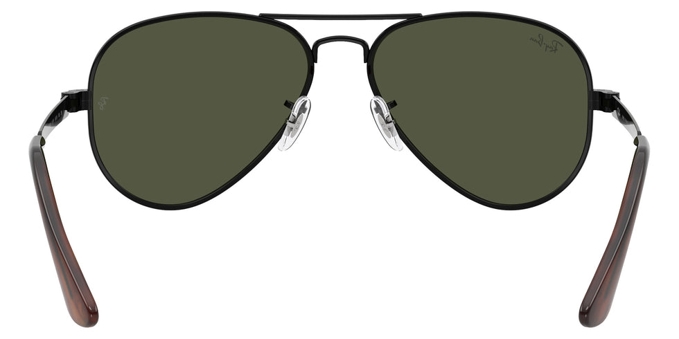 Ray-Ban RB3925 Aviator Max 002/31 58 - Black / Green #id:rb392500231_s:112115