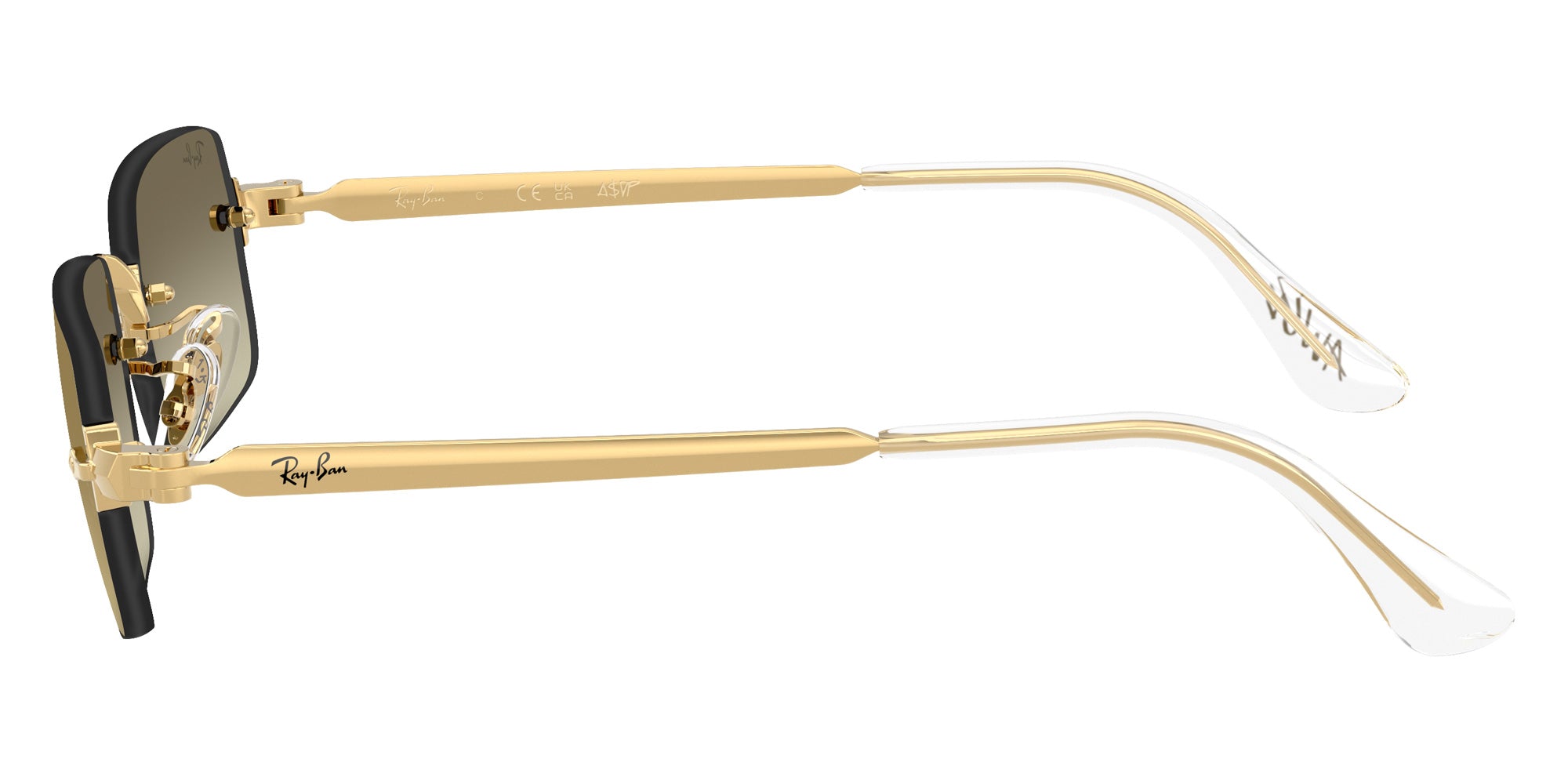 Ray-Ban RB3928 By A$AP Rocky 001/7I 54 - Arista Gold #id:rb39280017i_s:104110