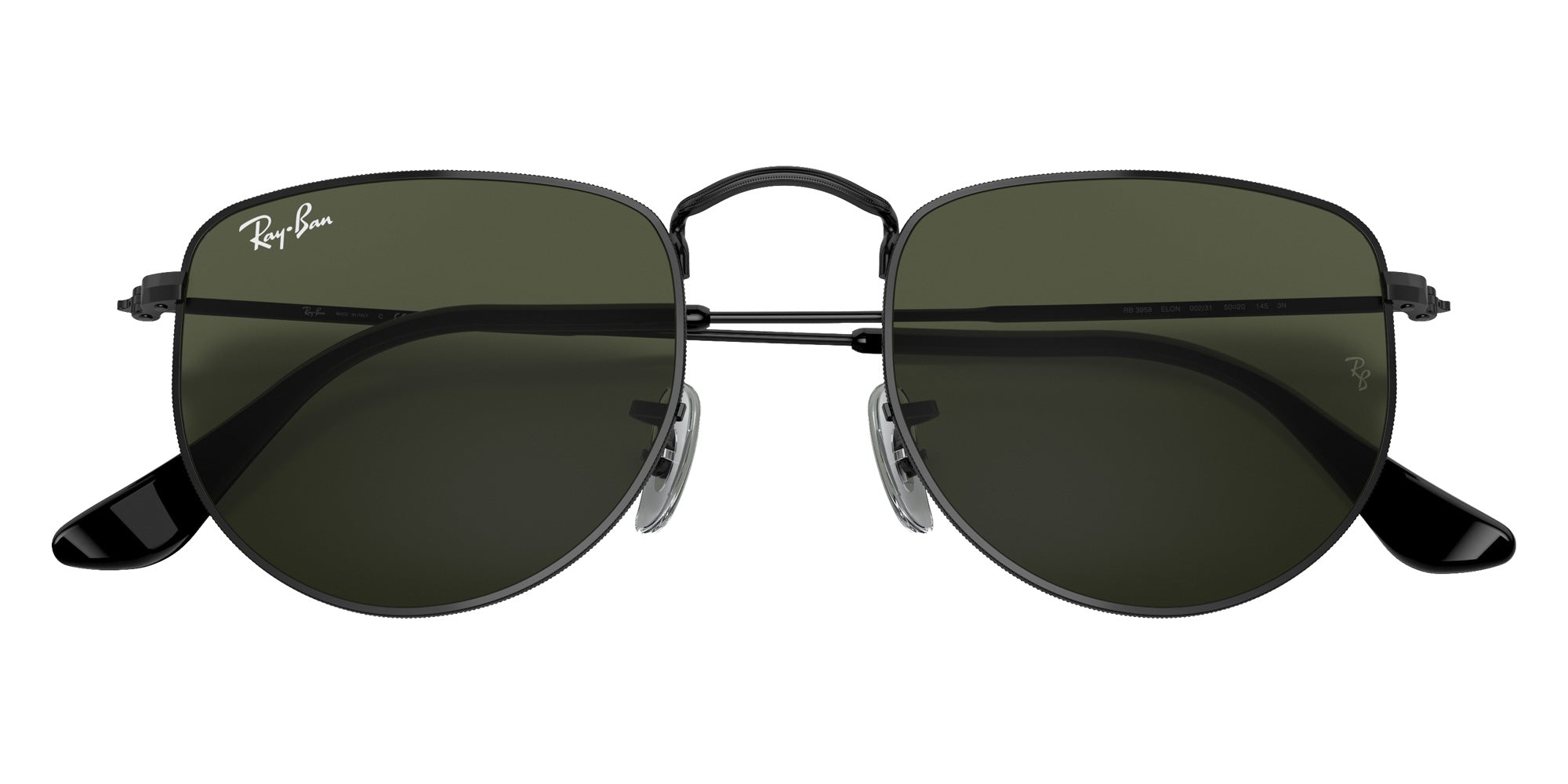 Ray-Ban RB3958 Elon 002/31 50 - Black #id:rb395800231_s:100125