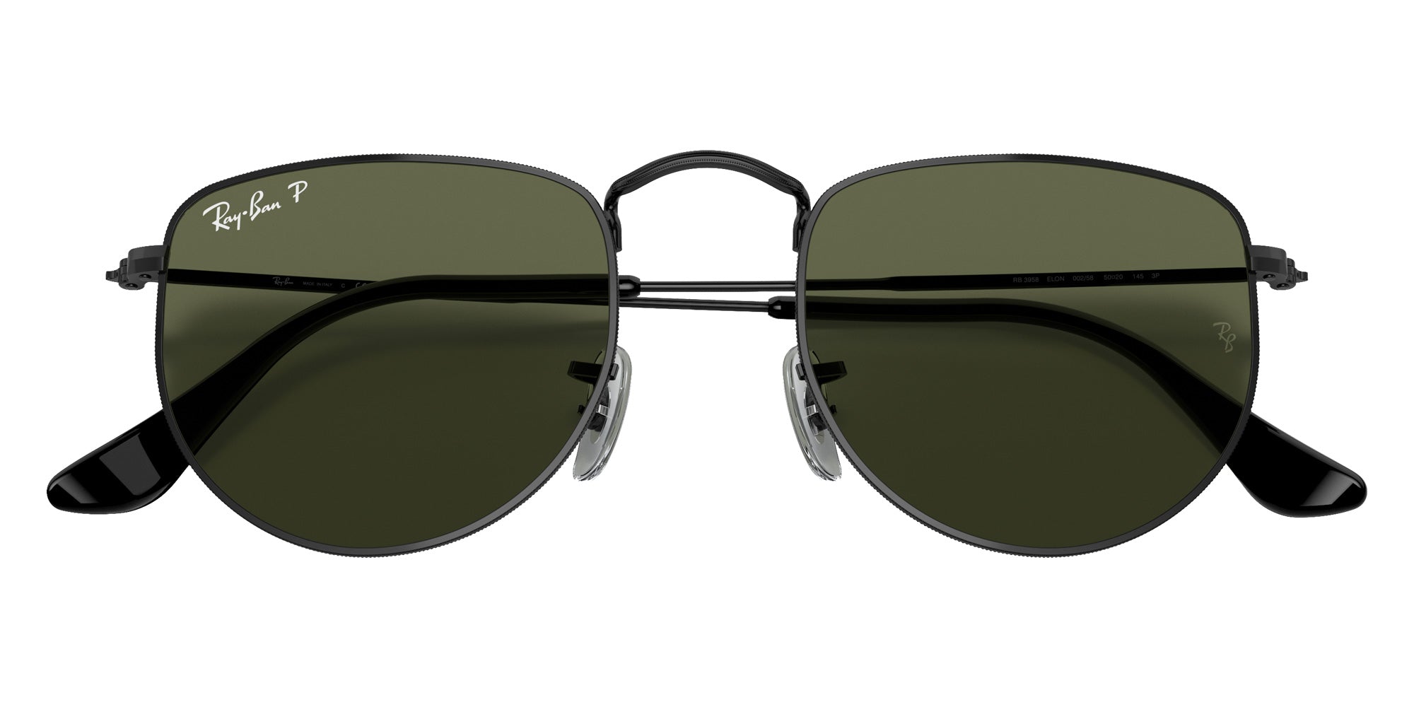 Ray-Ban RB3958 Elon 002/58 50 - Black #id:rb395800258_s:102125