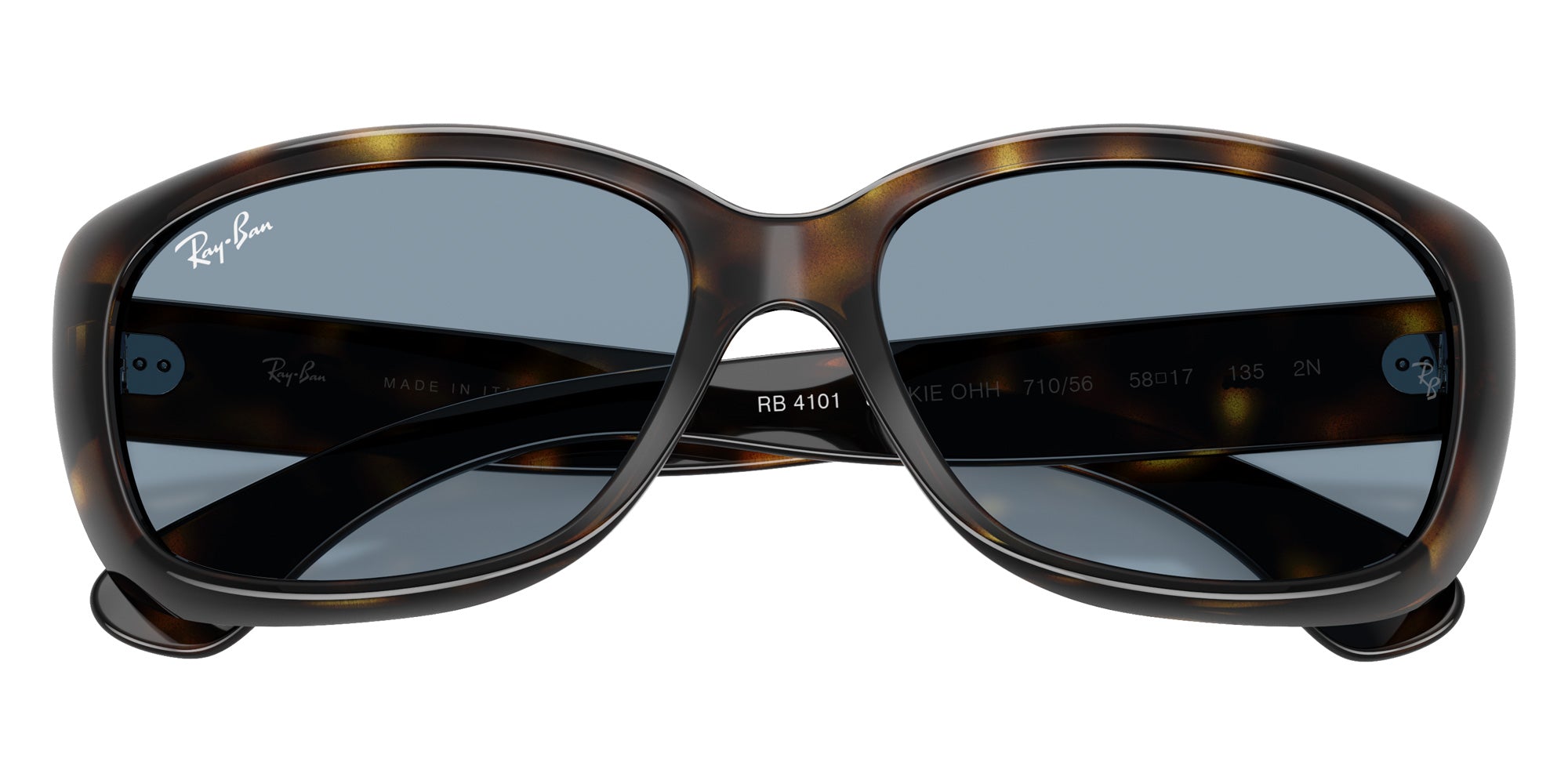 Ray-Ban RB4101 Jackie Ohh 710/56 58 - Light Havana #id:rb410171056_s:102125