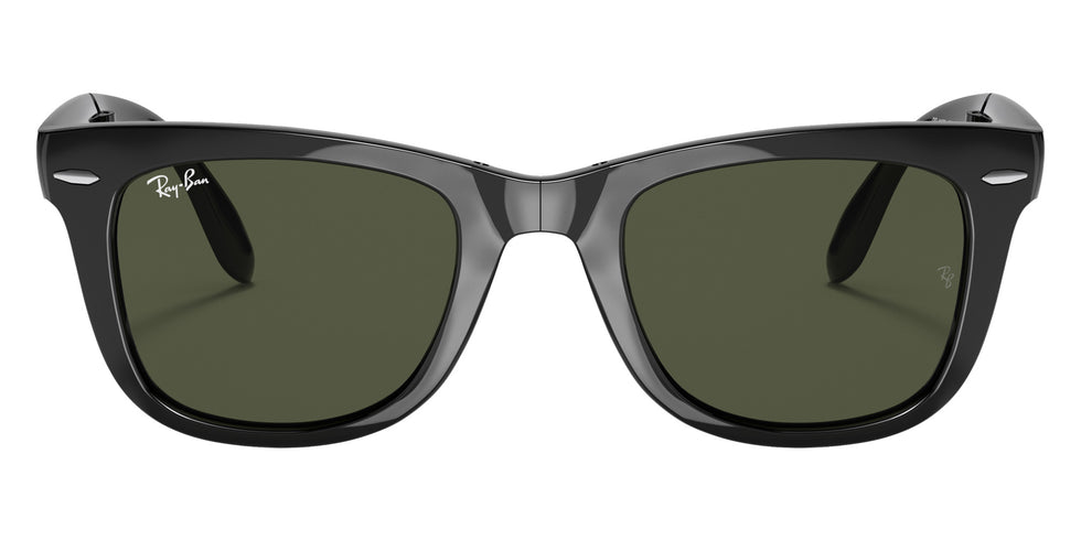 Ray-Ban RB4105 Wayfarer Folding Classic 601 50 - Black / G-15 Green #id:rb4105601_s:100100