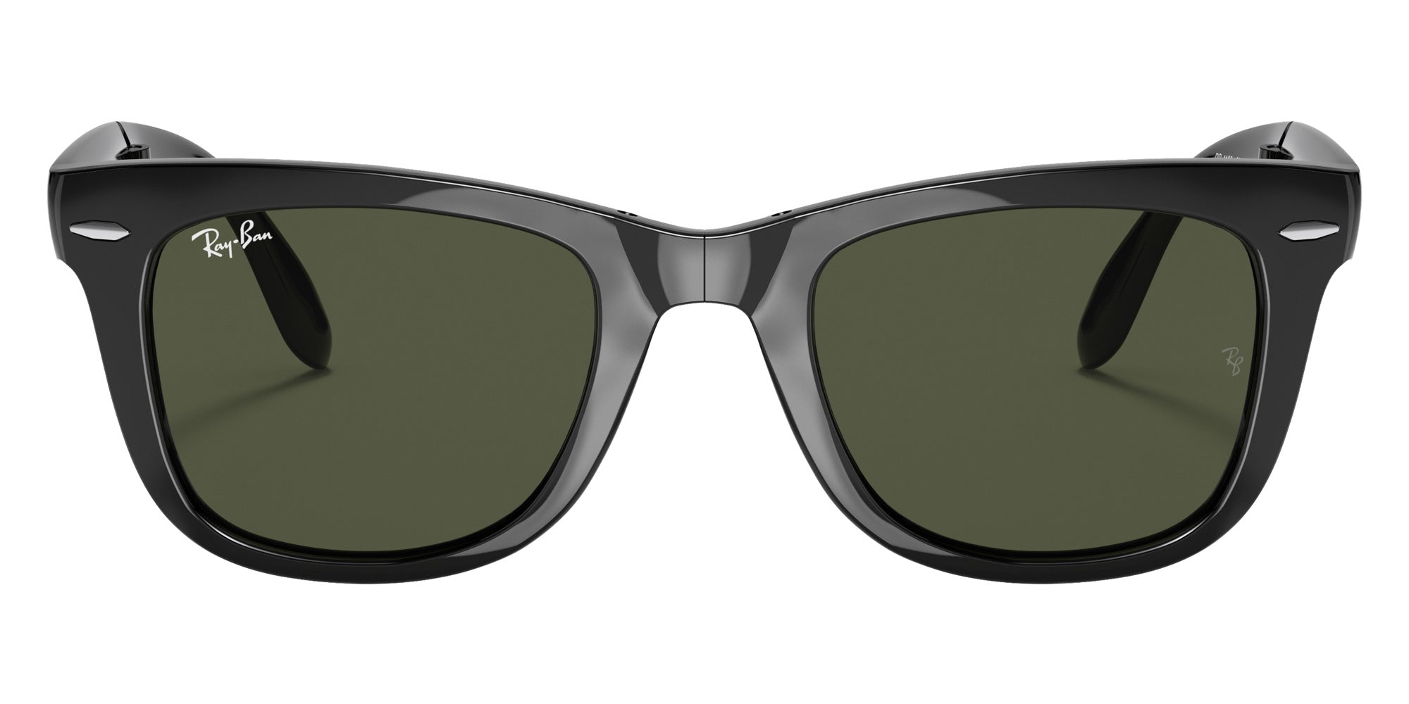 Ray-Ban RB4105 Wayfarer Folding Classic 601 50 - Black / G-15 Green #id:rb4105601_s:100100