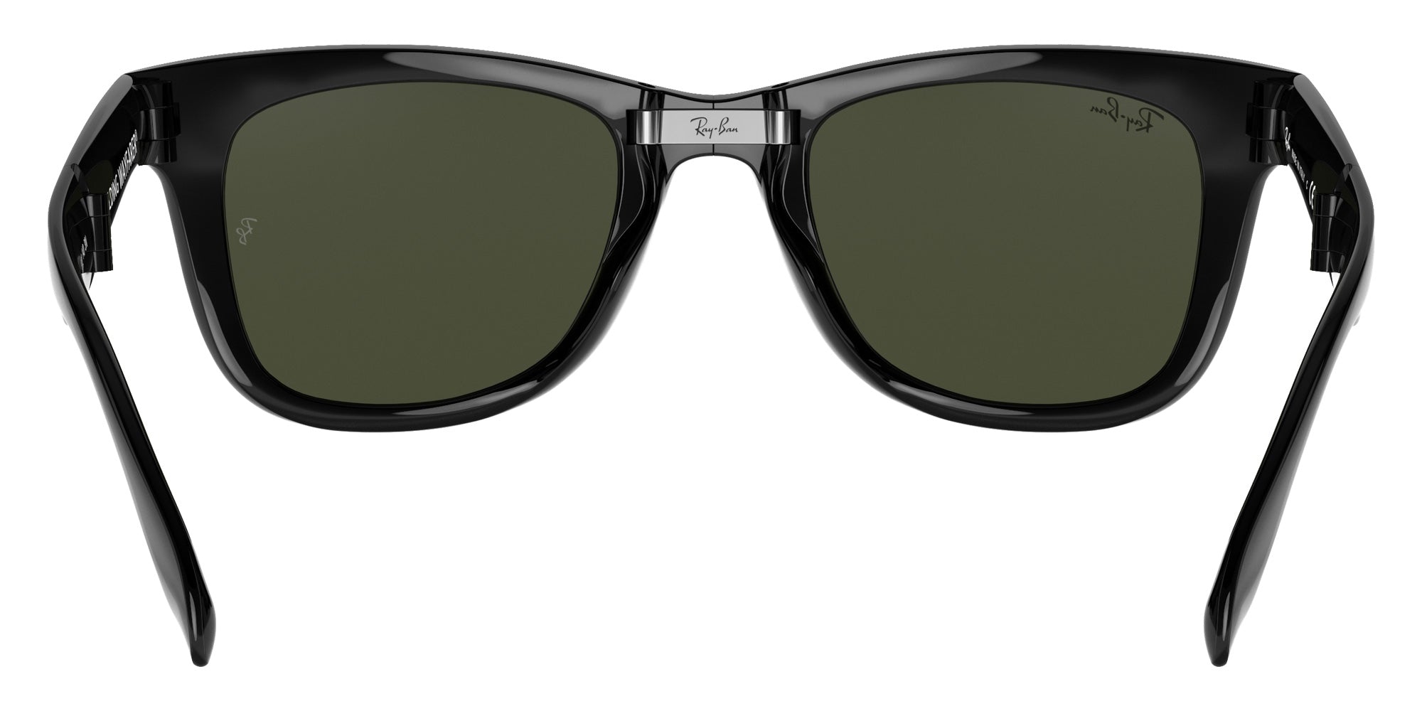 Ray-Ban RB4105 Wayfarer Folding Classic 601 50 - Black / G-15 Green #id:rb4105601_s:100115