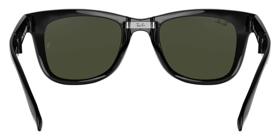 Ray-Ban RB4105 Wayfarer Folding Classic 601 50 - Black / G-15 Green #id:rb4105601_s:100115