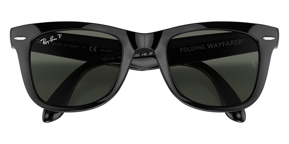 Ray-Ban RB4105 Wayfarer Folding Classic 601/58 50 - Black / G-15 Green Polarized #id:rb410560158_s:102125